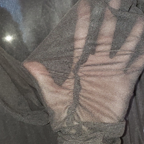 Zara low back Gray Dress Size Large. - Picture 9 of 12